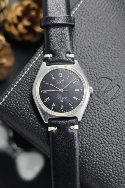 Vintage HMT Vikas Black Dial - in Original Condition - Mechanical Hand Winding Watch (Pre Owned) - A519