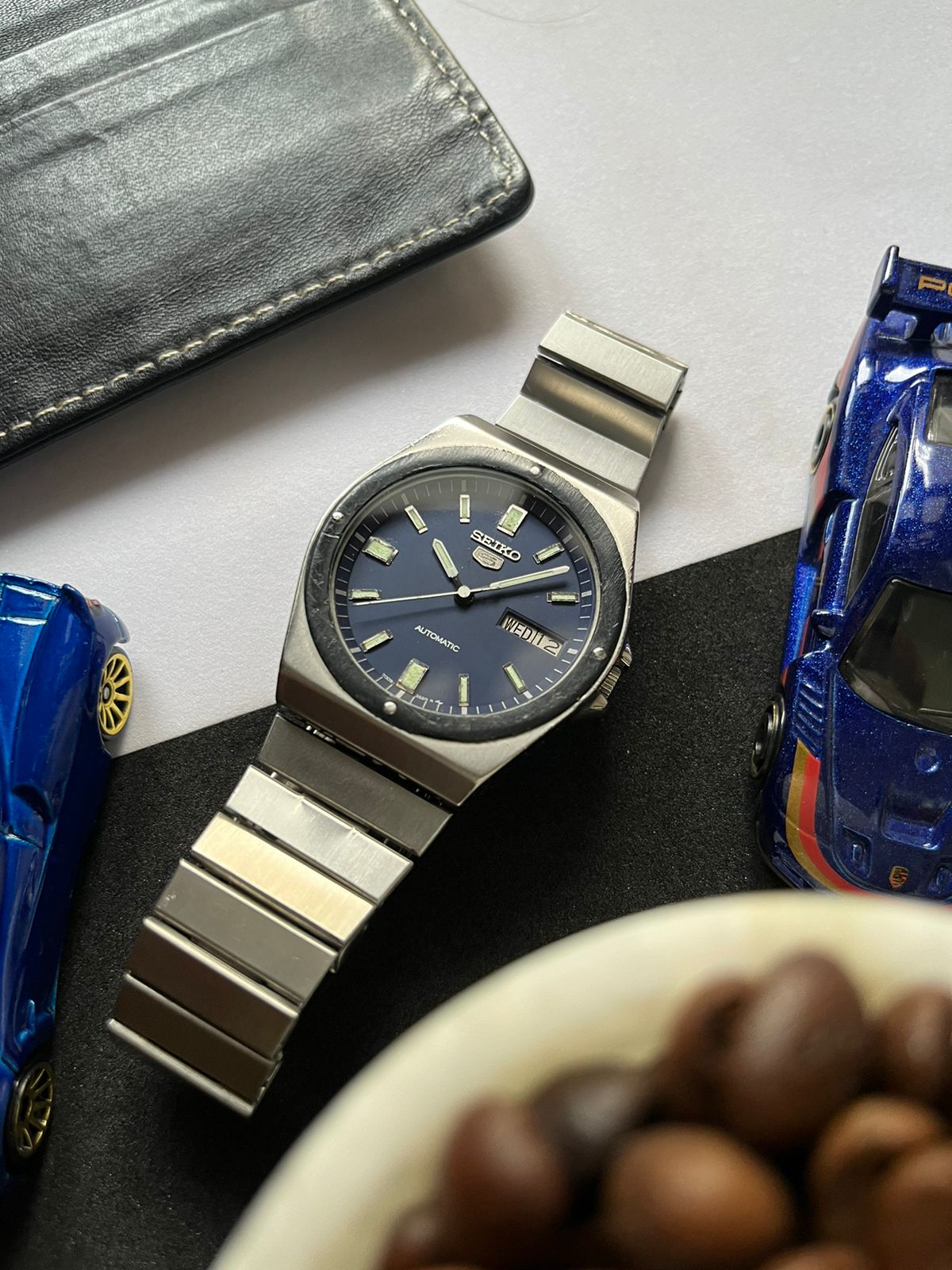 1983 Seiko 5 Navy Blue Dial (Pre Owned)