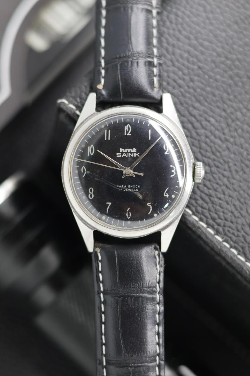 (Super Rare) Vintage HMT Sainik - in Original Condition - Mechanical Hand Winding Watch (Pre Owned) - SE666