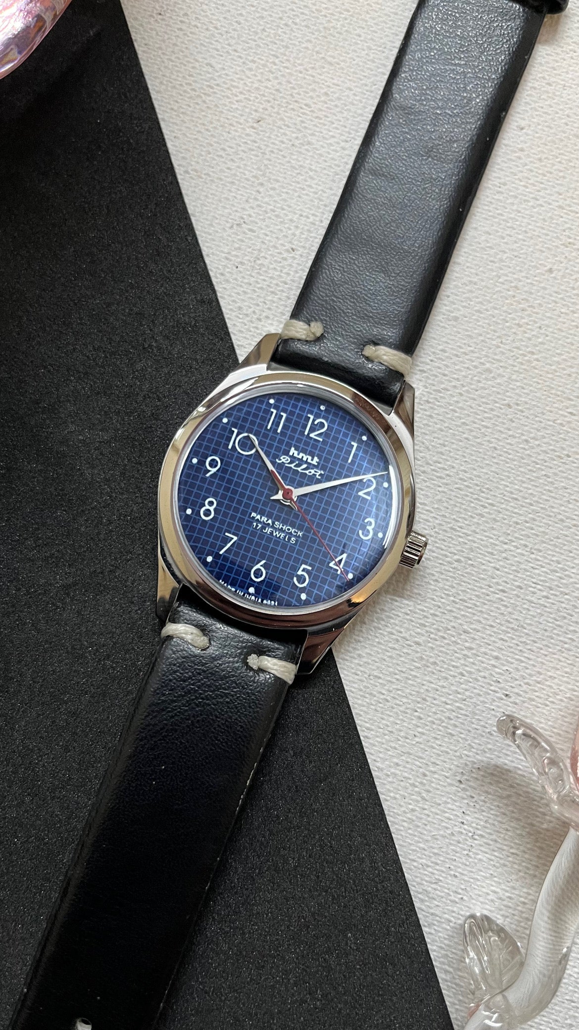 HMT Pilot Graph Dial- BLUE