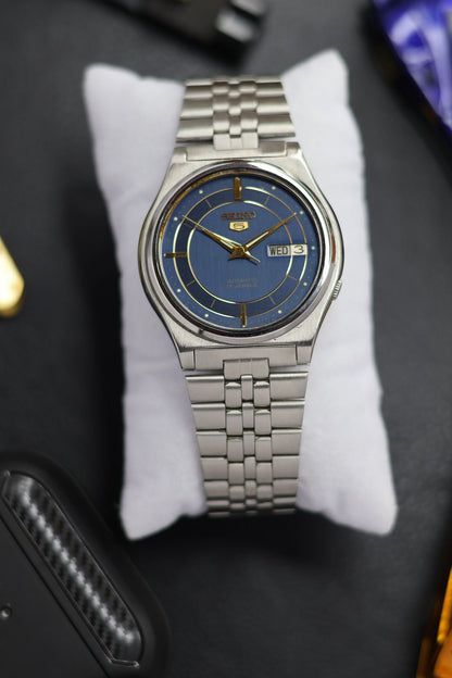 1989 Seiko 5 Blue Dial (Pre Owned)