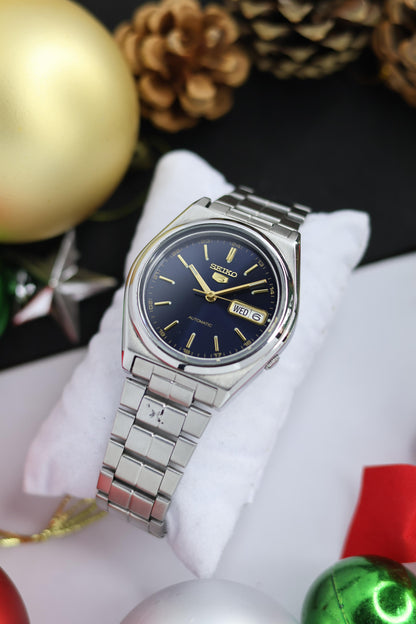 1999 Seiko 5 Blue Sunray Dial (Pre Owned)