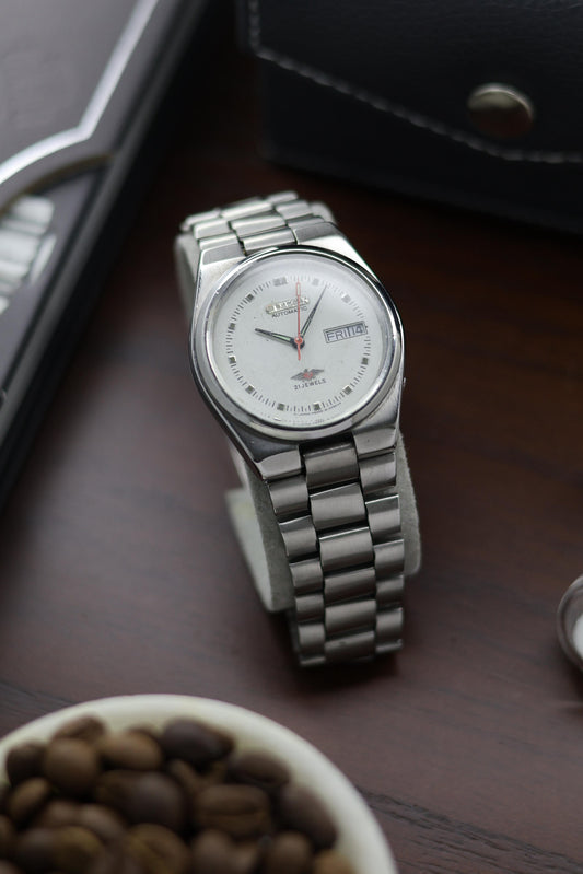 Citizen Eagle 7 White Dial - Automatic Vintage Watch (Pre Owned) - A379