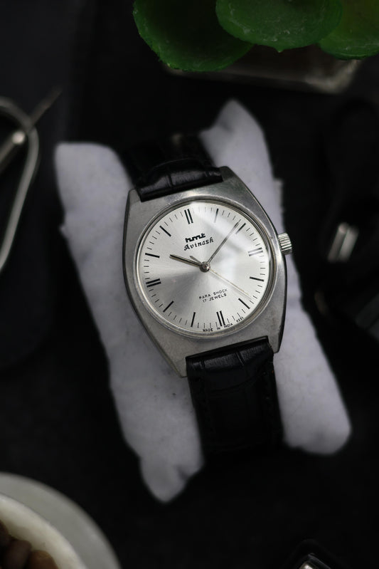 Vintage HMT Avinash Silver Dial - in Original Condition - Mechanical Hand Winding Watch (Pre Owned)