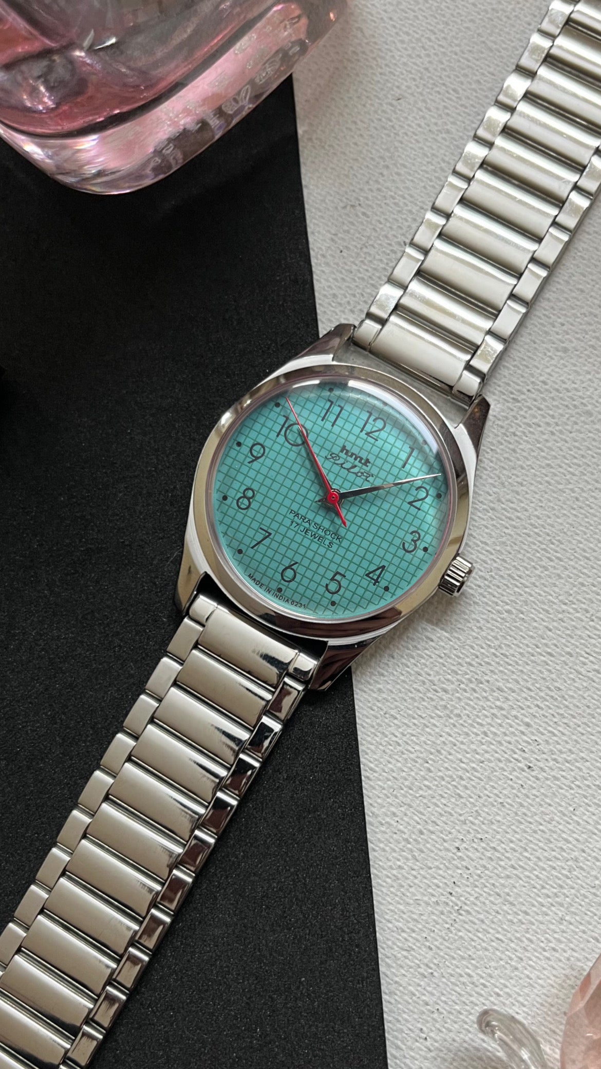 HMT Pilot Graph Dial - TIFFANY BLUE