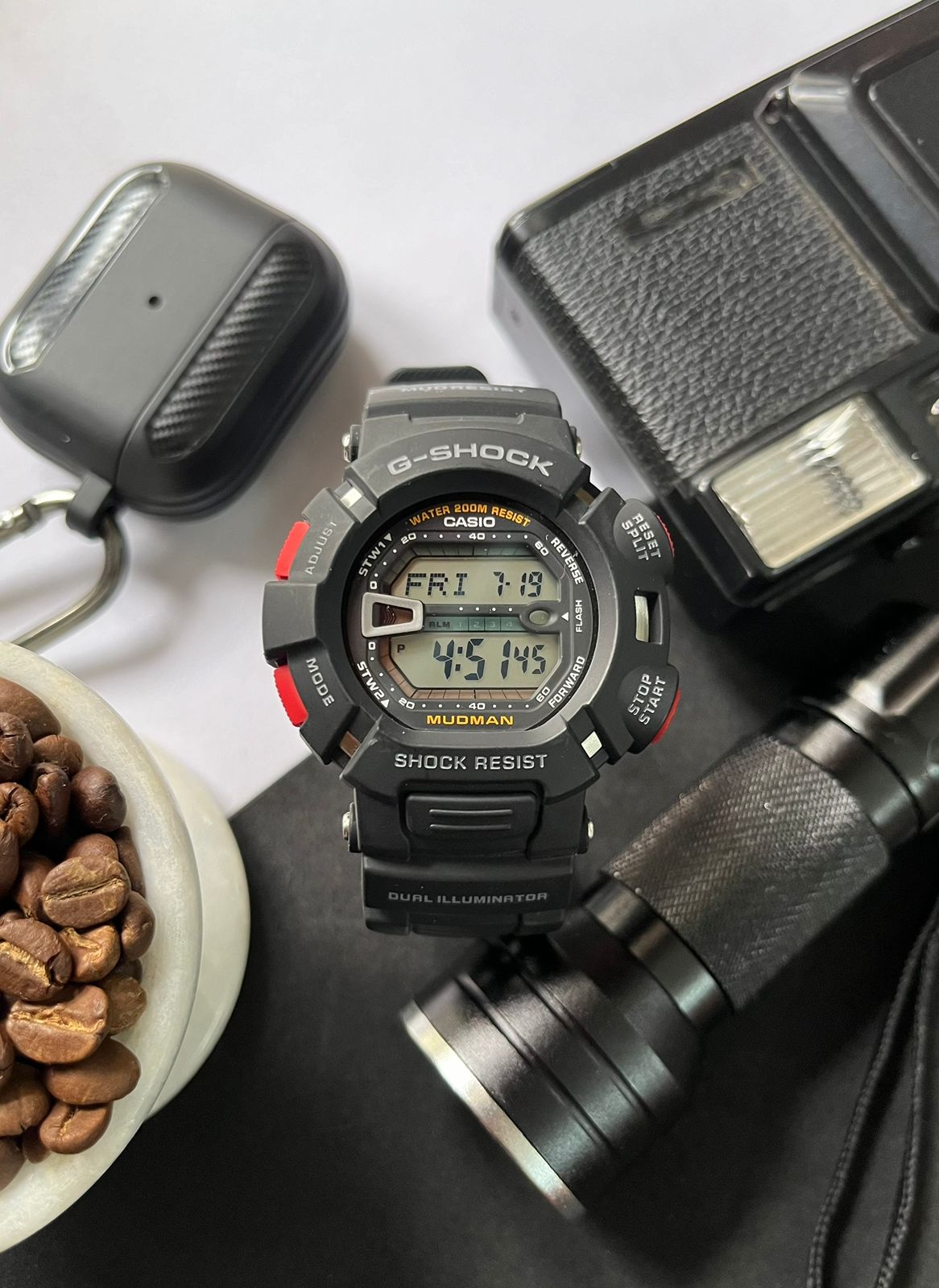 Casio G-SHOCK MUDMAN G-9000-1VDR (Pre Owned)