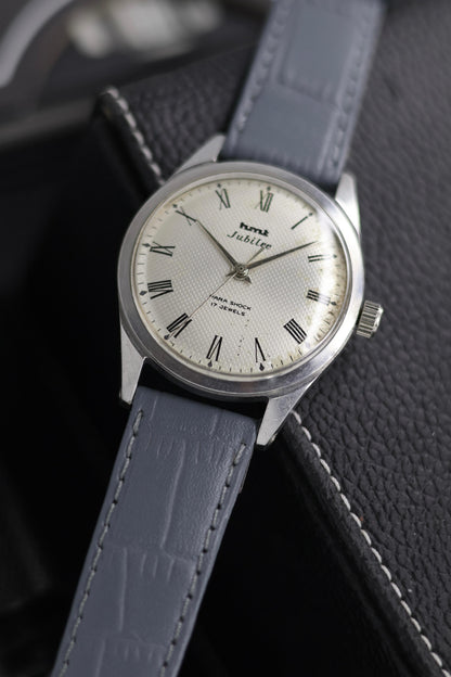 (Super Rare) Vintage HMT Jubilee White Dial - in Original Condition - Mechanical Hand Winding Watch (Pre Owned) - SE616