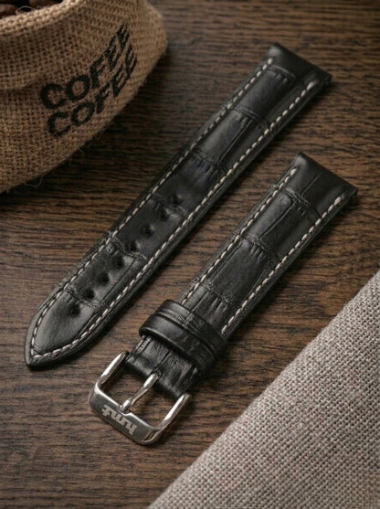 Croc Leather Watch Strap (18mm)