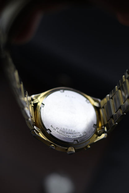 (Super Rare) Seiko Chronograph Champagne Dial (Pre Owned) - A302