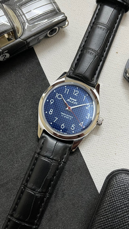 HMT Pilot Graph Dial- BLUE