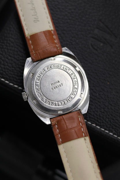(Super Rare) Vintage HMT Chethan Champagne TV Dial - in Original Condition - Mechanical Hand Winding Watch (Pre Owned) - SE668