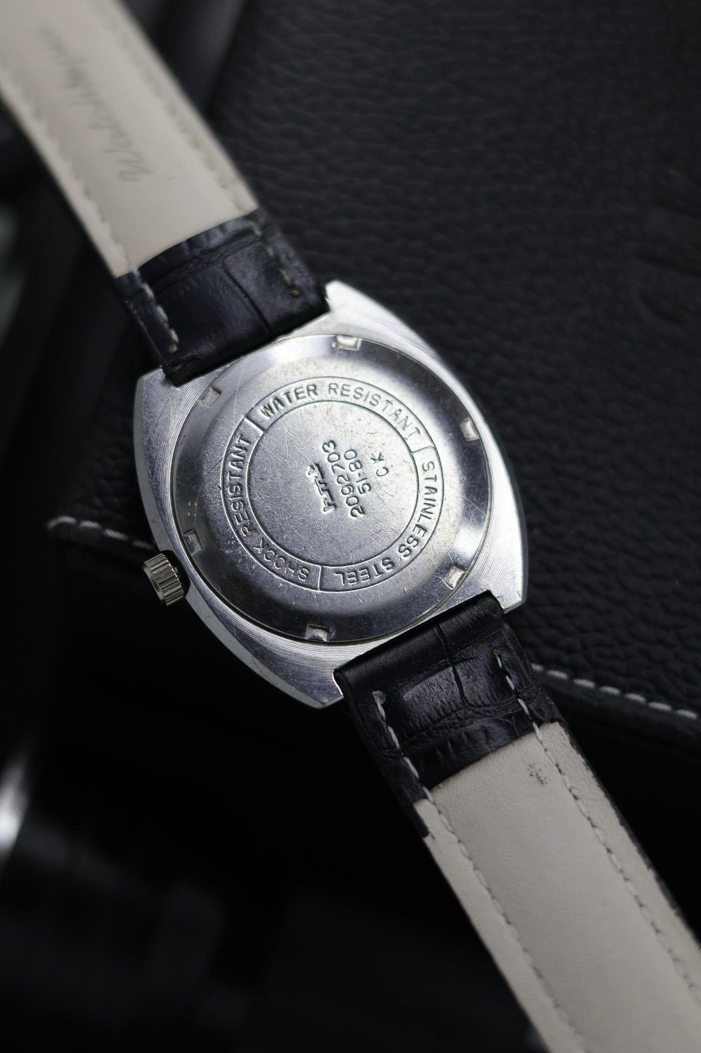 (Super Rare) Vintage HMT Avinash Black Dial - in Original Condition - Mechanical Hand Winding Watch (Pre Owned) - SE653