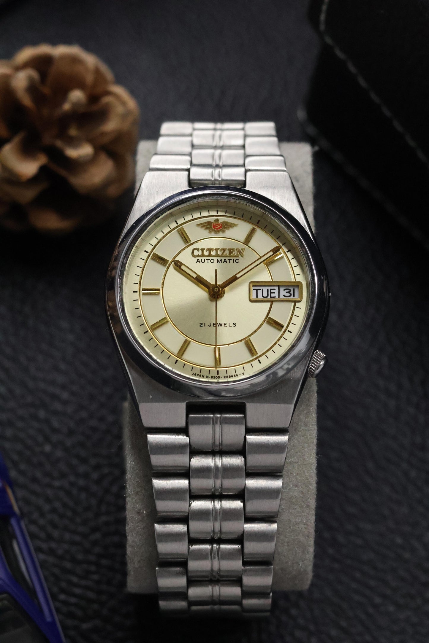 (Super Rare) Citizen Eagle 7 Champagne Motif Dial - Automatic Vintage Watch (Pre Owned) - SE566