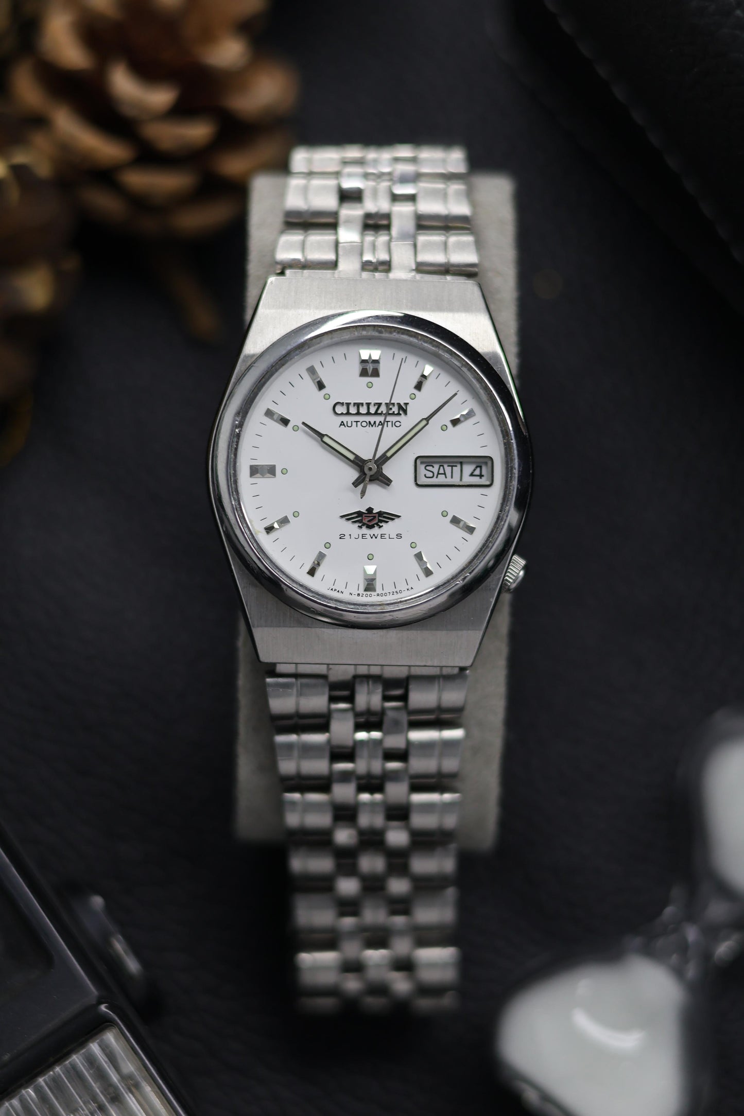 (Super Rare) Citizen Eagle 7 White Dial - Automatic Vintage Watch (Pre Owned) - SE610