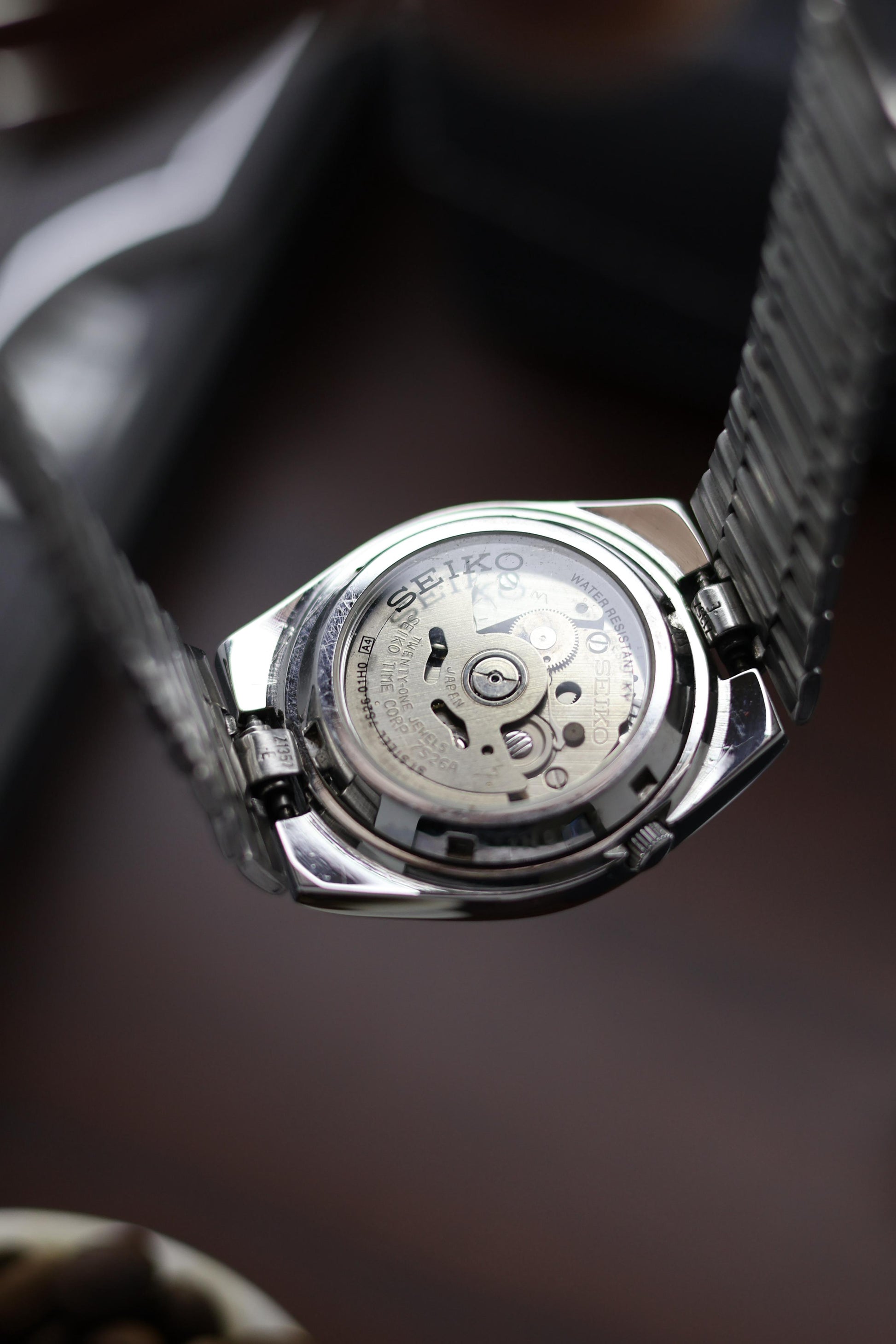 Watchtopia Default Title Seiko Black