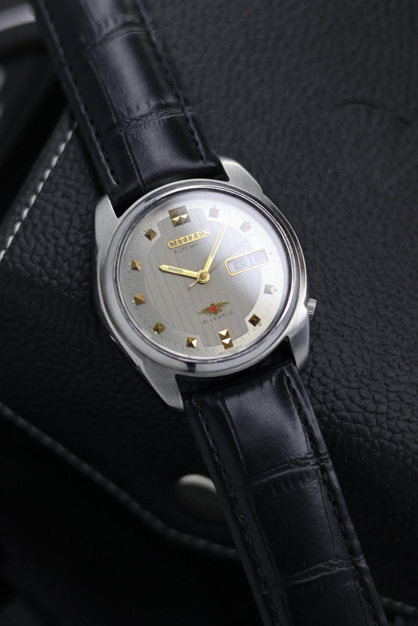 (Super Rare) Citizen Eagle 7 Silver Motif Dial - Automatic Vintage Watch (Pre Owned) - SE508