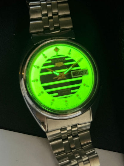 Seiko 5 Lume Patterned Dial (Pre Owned)