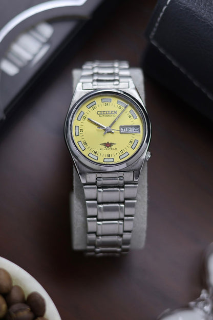 Citizen Eagle 7 Yellow Dial - Automatic Vintage Watch (Pre Owned) - SE427