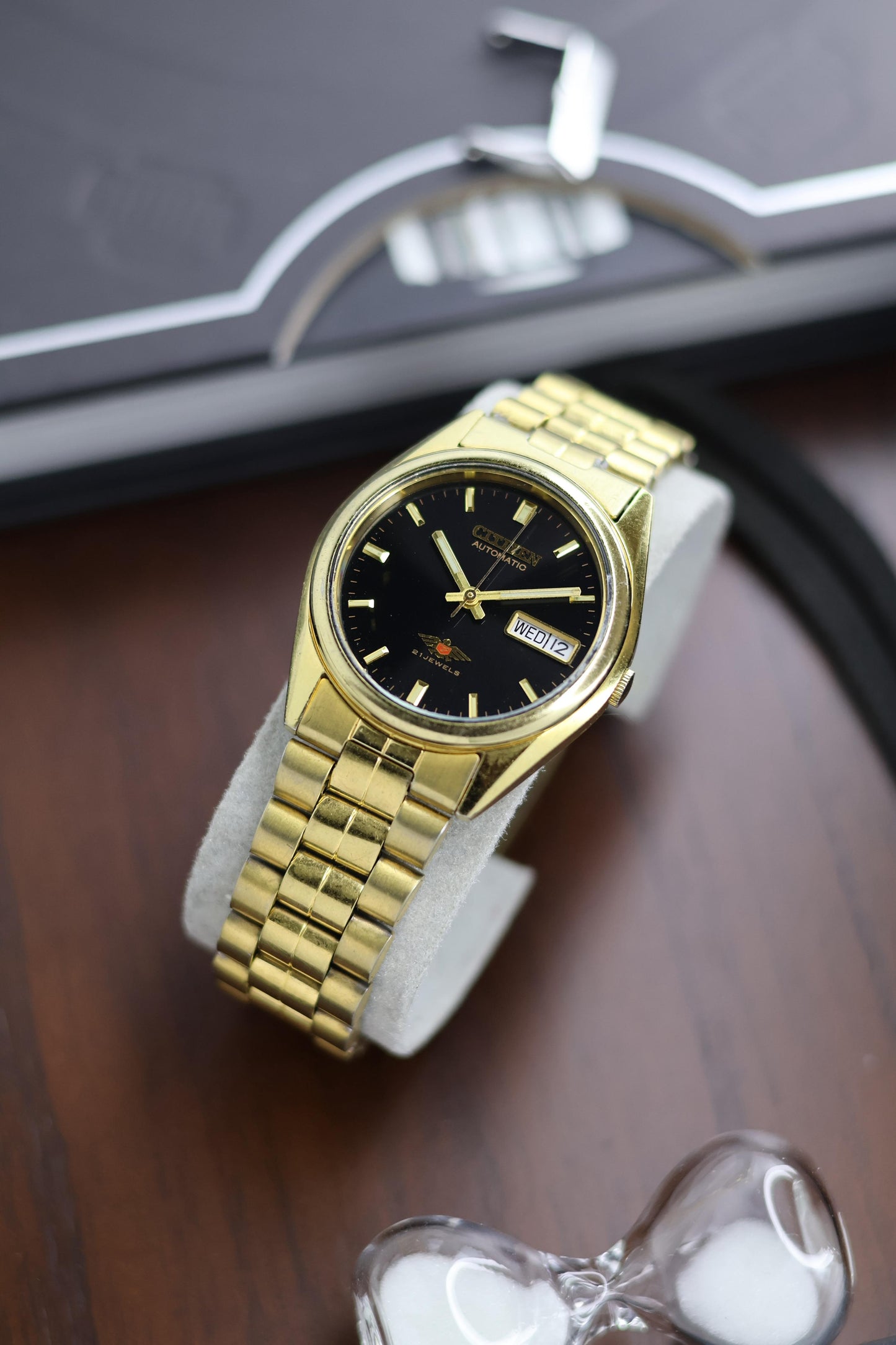 Citizen Eagle 7 Black Dial - Automatic Vintage Watch (Pre Owned) - A227