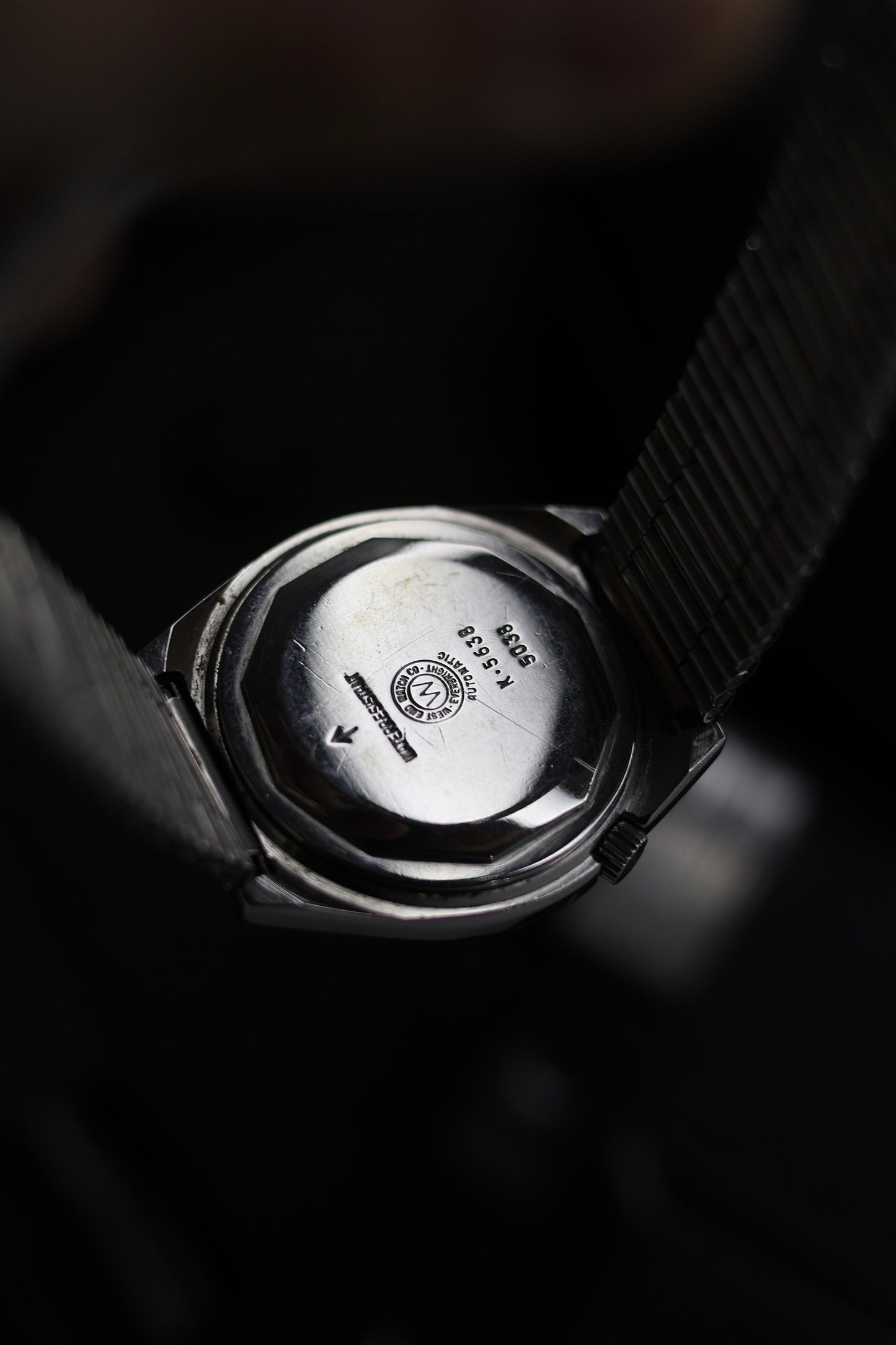 (Super Rare) West End Watch Co. SOWAR PRIMA Black Dial - Automatic Swiss Vintage Watch (Pre Owned) - SE494