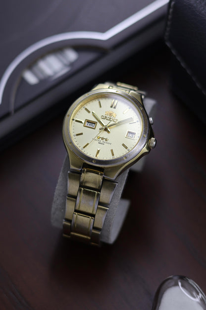 Orient Tri-Star 50MWR Champagne Dial - Automatic Vintage Watch (Pre Owned) - A347