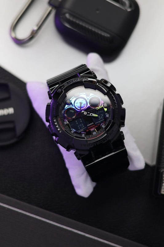 Casio G-SHOCK GA-100RGB-1A (Pre Owned)