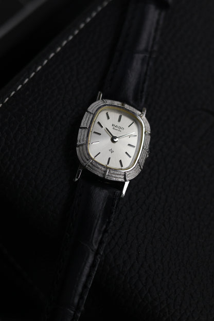 (Extremely Rare) RADO LADIES Silver Sunray Dial - Swiss Vintage Watch (Pre Owned) - SE767