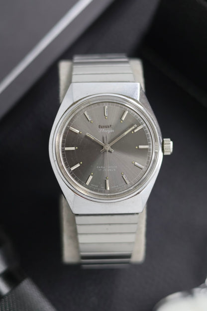 (Super Rare) Vintage HMT Shreyas Grey Sunray Dial - in Original Condition - Mechanical Hand Winding Watch (Pre Owned) - SE451
