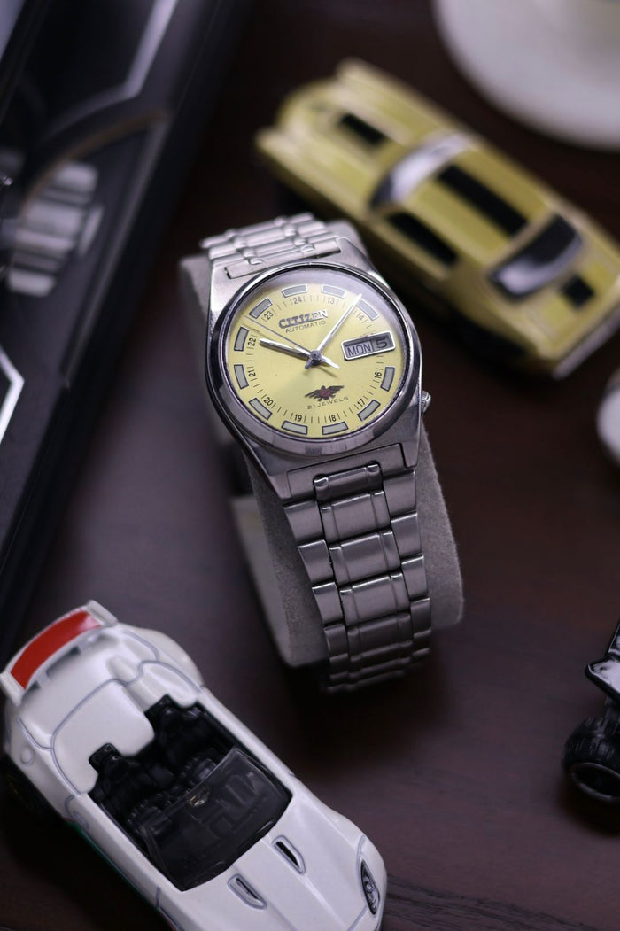 (Super Rare) Citizen Eagle 7 Champagne Dial - Automatic Vintage Watch (Pre Owned) - A472