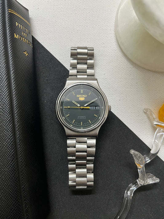 Seiko 5 - Railway Time Dial (Pre Owned)