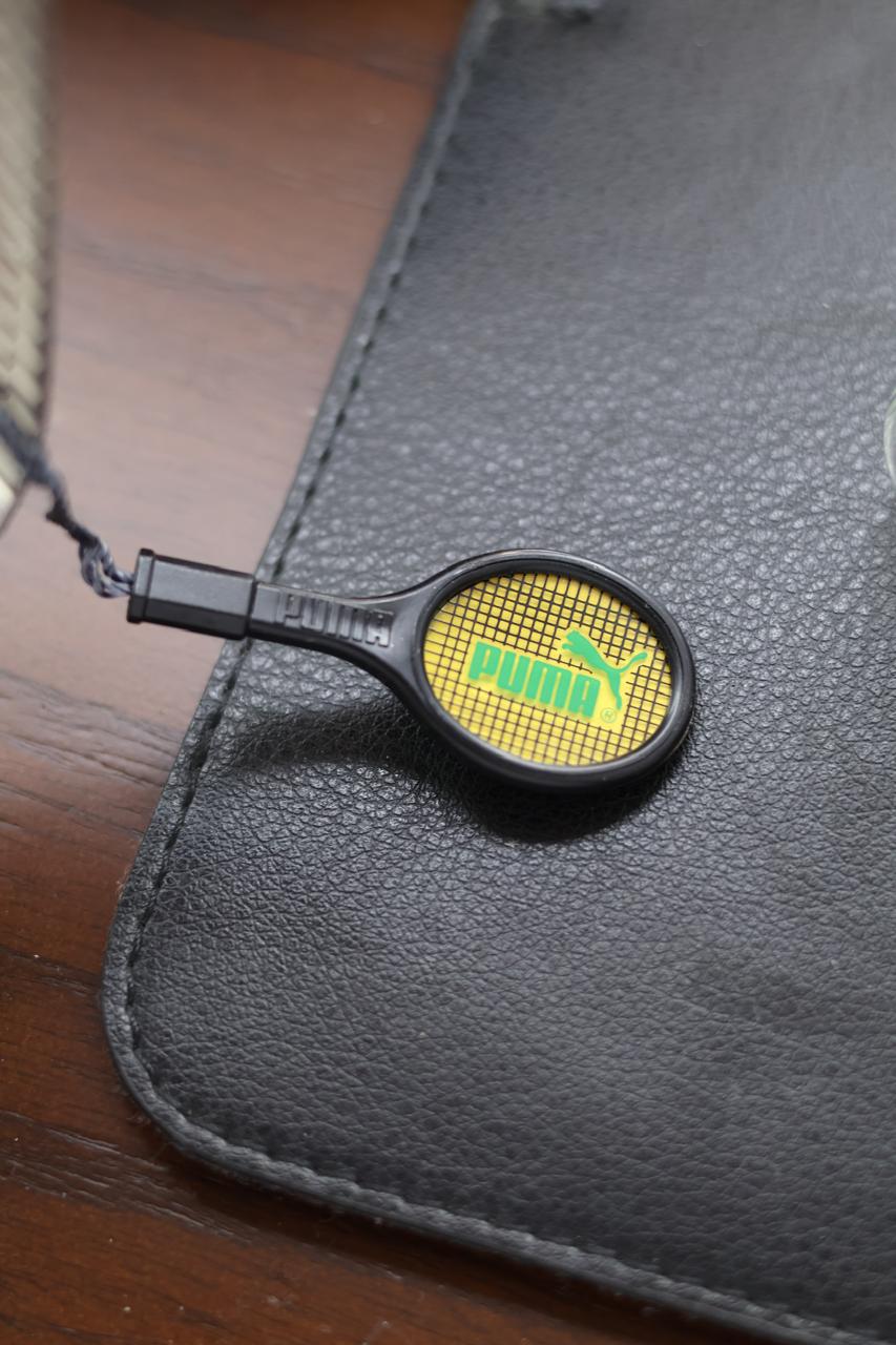 (JDM - Extremely Rare) Limited Edition ORIENT X PUMA Slim Tank Style Two Tone Black Sunray Dial - Quartz Vintage Watch (Pre Owned) - A272