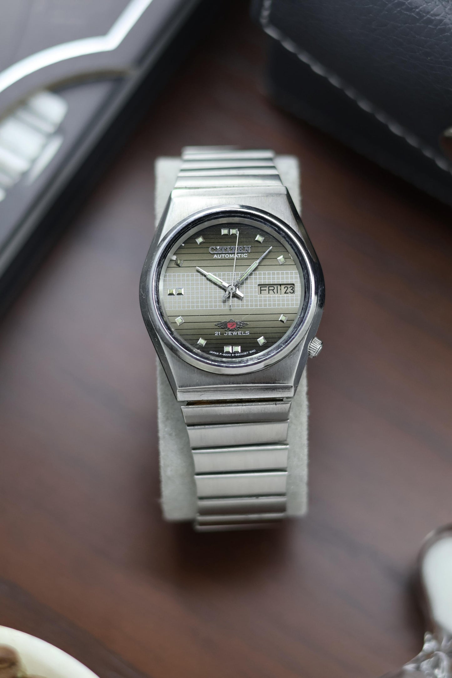 (Super Rare) Citizen Eagle 7 Grey Motif Dial - Automatic Vintage Watch (Pre Owned) - A350