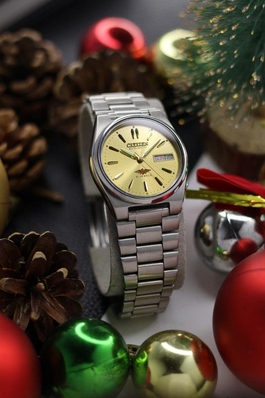 (Super Rare) Citizen Eagle 7 Champagne Dial - Automatic Vintage Watch (Pre Owned) - SE565