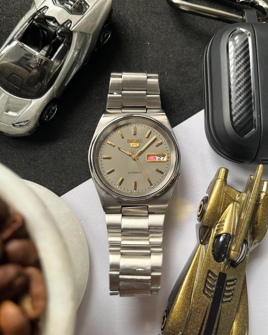 1996 Seiko 5 Grey Dial (Pre Owned) - #W67