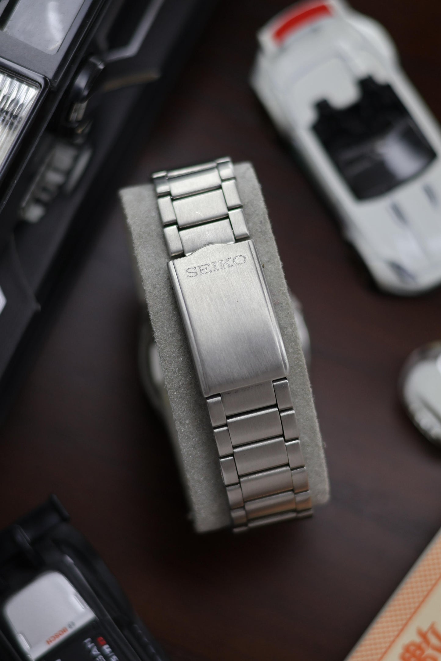 1984 Seiko 5 Railway Time Black Dial - Automatic Vintage Watch (Pre Owned) - SE518