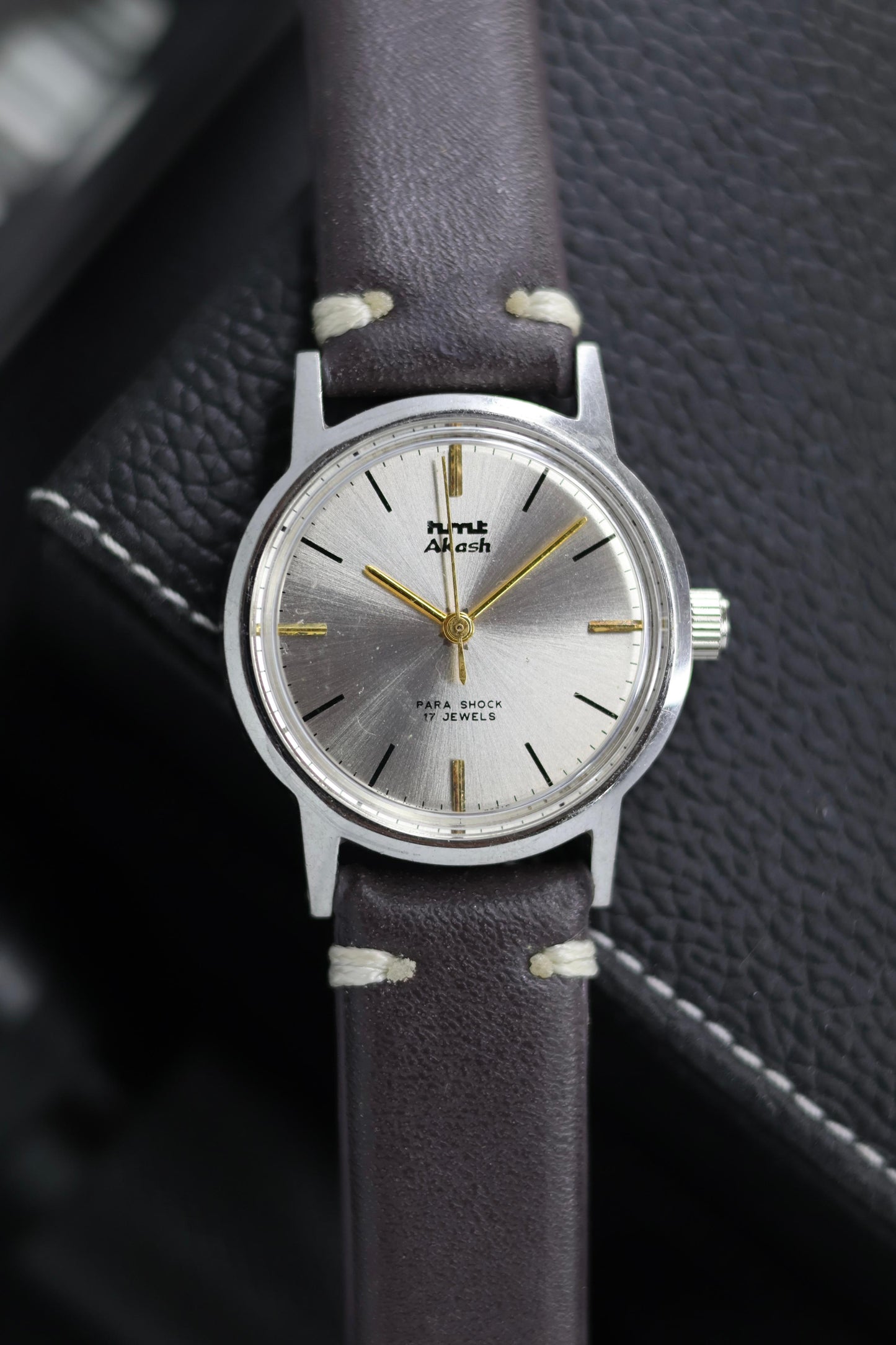 (Super Rare) Vintage HMT Akash Silver Dial - in Original Condition - Mechanical Hand Winding Watch (Pre Owned) - SE667