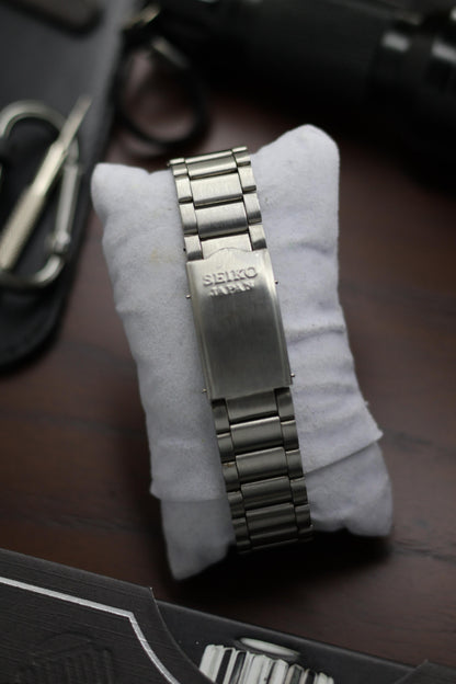 Seiko 5 Railway Time Black Dial - Automatic Vintage Watch (Pre Owned)