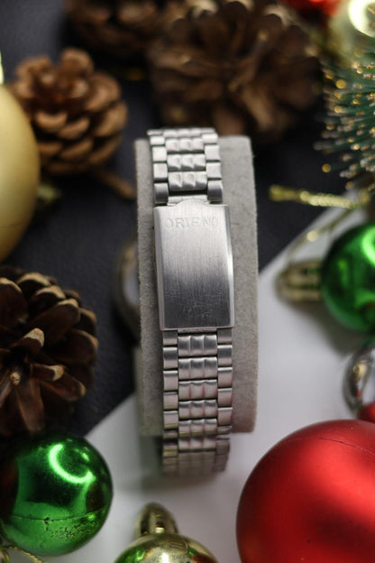 (Super Rare) Orient Tri-Star Crystal Silver Dial - Automatic Vintage Watch (Pre Owned) - SE511