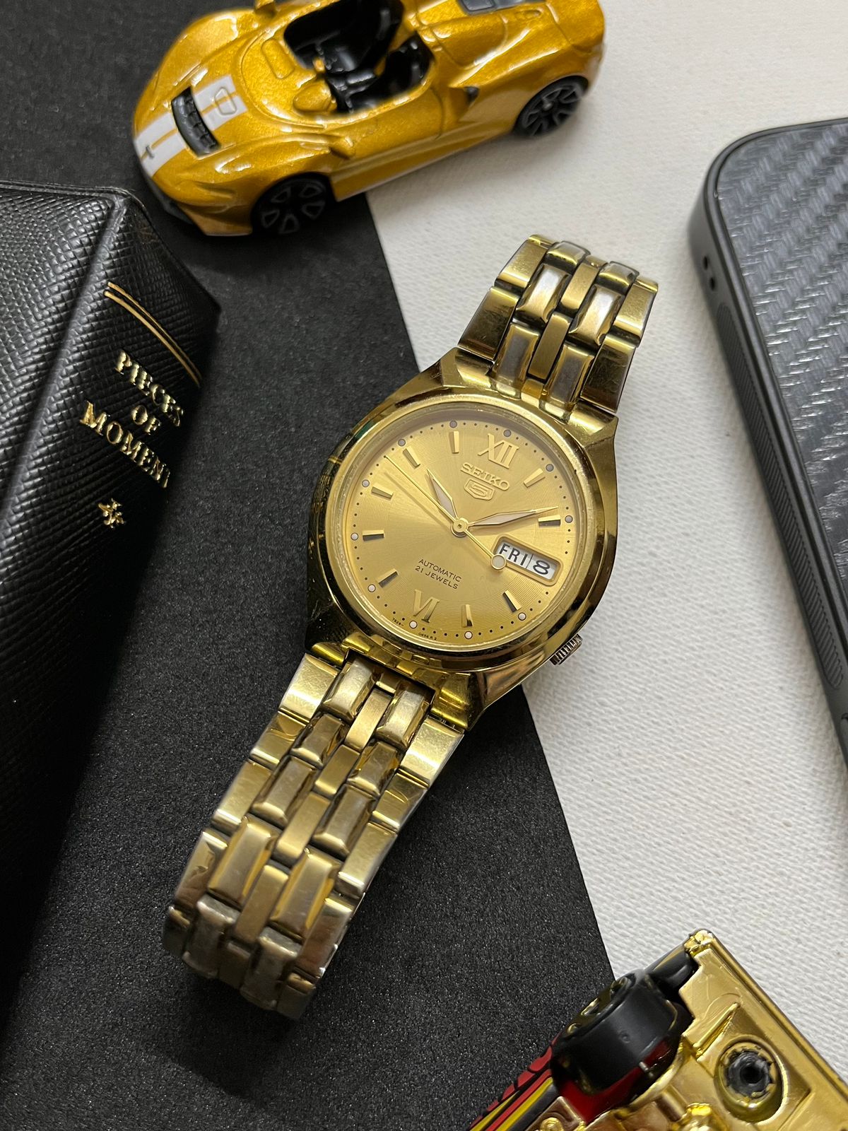 Seiko 5 Gold Body + Dial (Pre Owned) - #W25