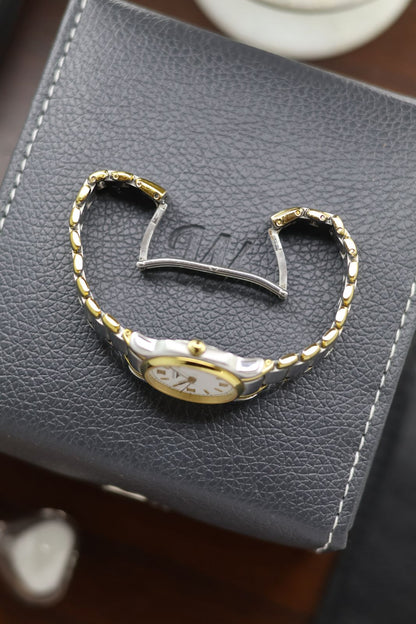 (Extremely Rare) LONGINES Ladies Two-Tone Enamel Dial - Swiss Vintage Watch (Pre Owned)