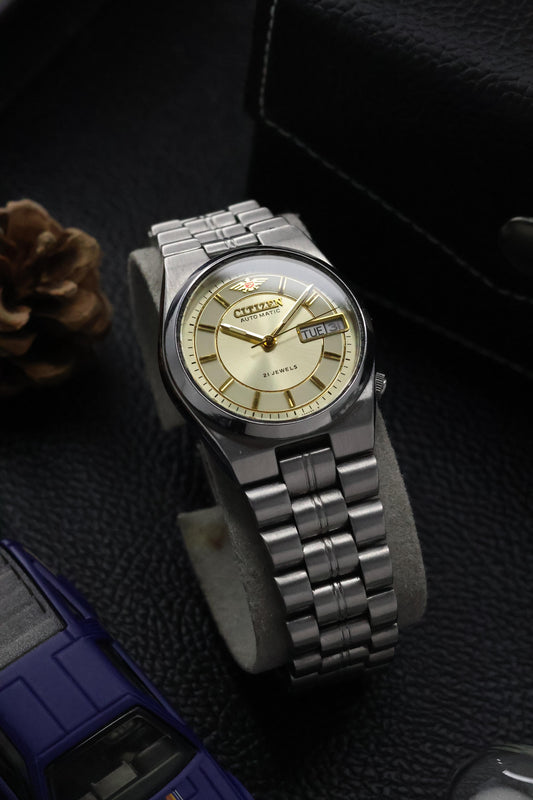 (Super Rare) Citizen Eagle 7 Champagne Motif Dial - Automatic Vintage Watch (Pre Owned) - SE566