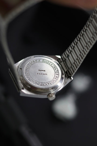 (Super Rare) Vintage HMT Shreyas Grey Sunray Dial - in Original Condition - Mechanical Hand Winding Watch (Pre Owned) - SE451