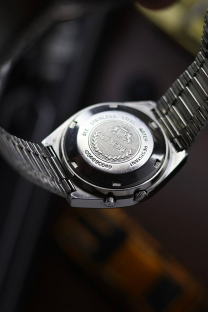 (Extremely Rare) Orient Tri-Star Crystal Gradient TV Dial - Automatic Vintage Watch (Pre Owned) - SE471