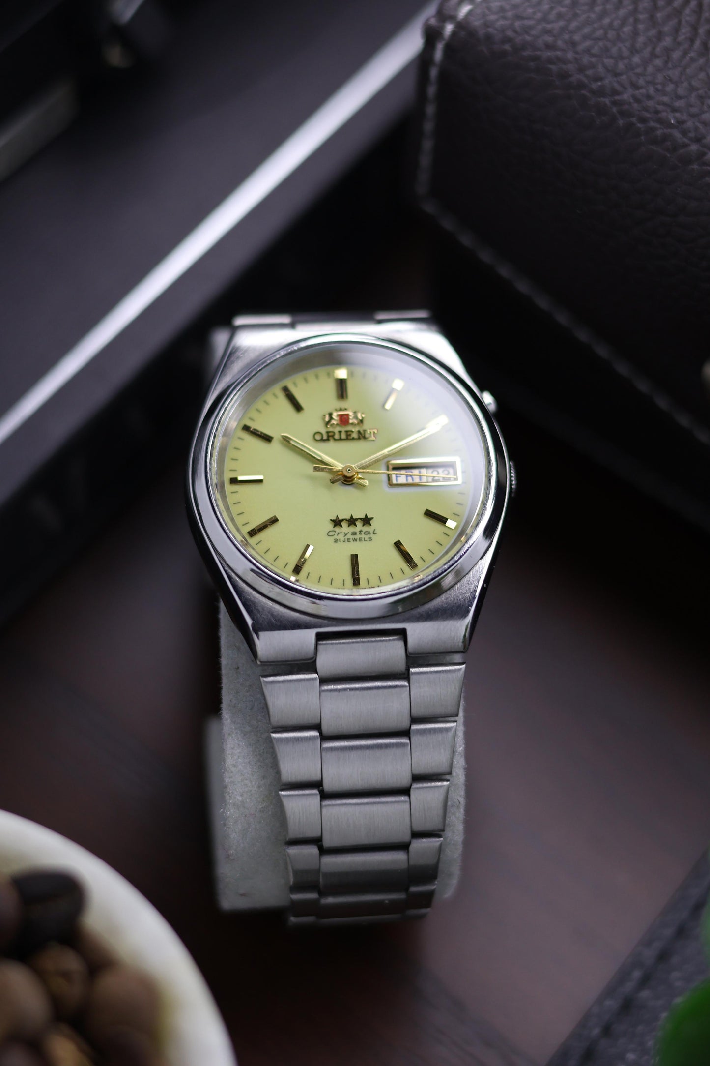 Orient Tri-Star Crystal Lume Dial - Automatic Vintage Watch (Pre Owned)