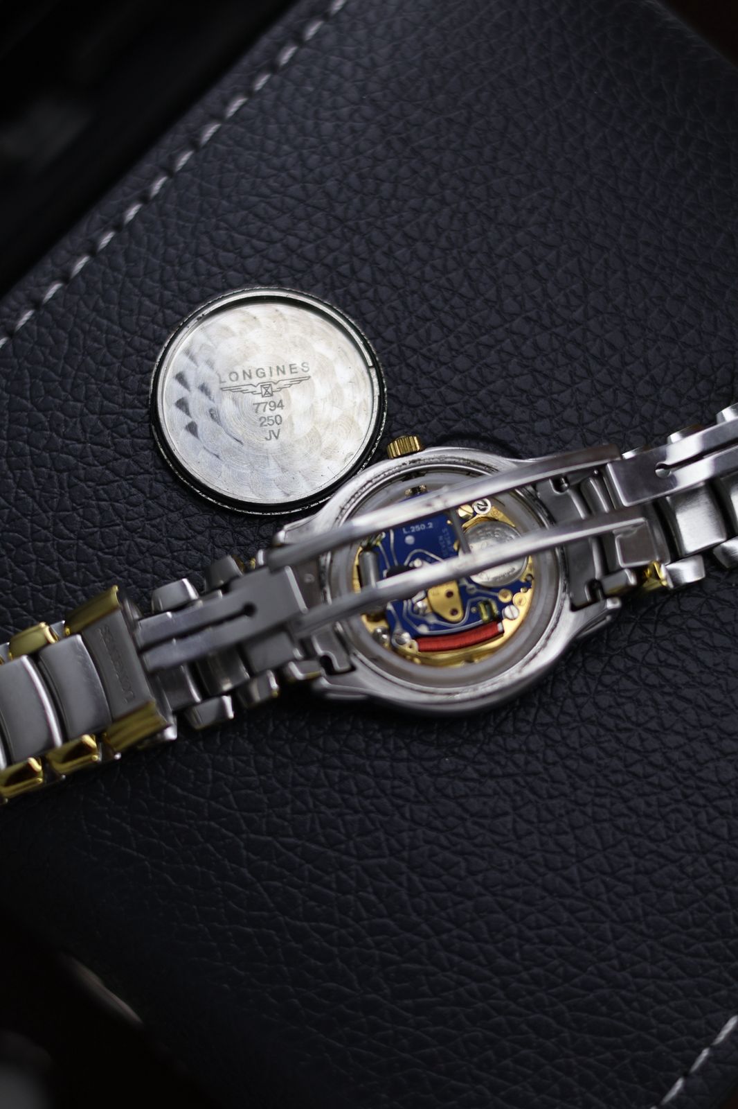 (Extremely Rare) LONGINES Ladies Two-Tone Enamel Dial - Swiss Vintage Watch (Pre Owned)