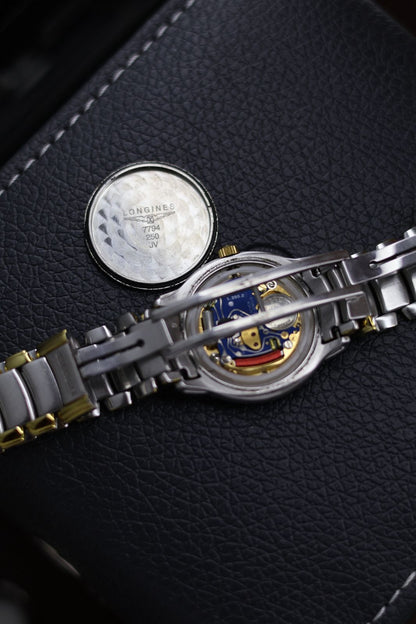 (Extremely Rare) LONGINES Ladies Two-Tone Enamel Dial - Swiss Vintage Watch (Pre Owned)