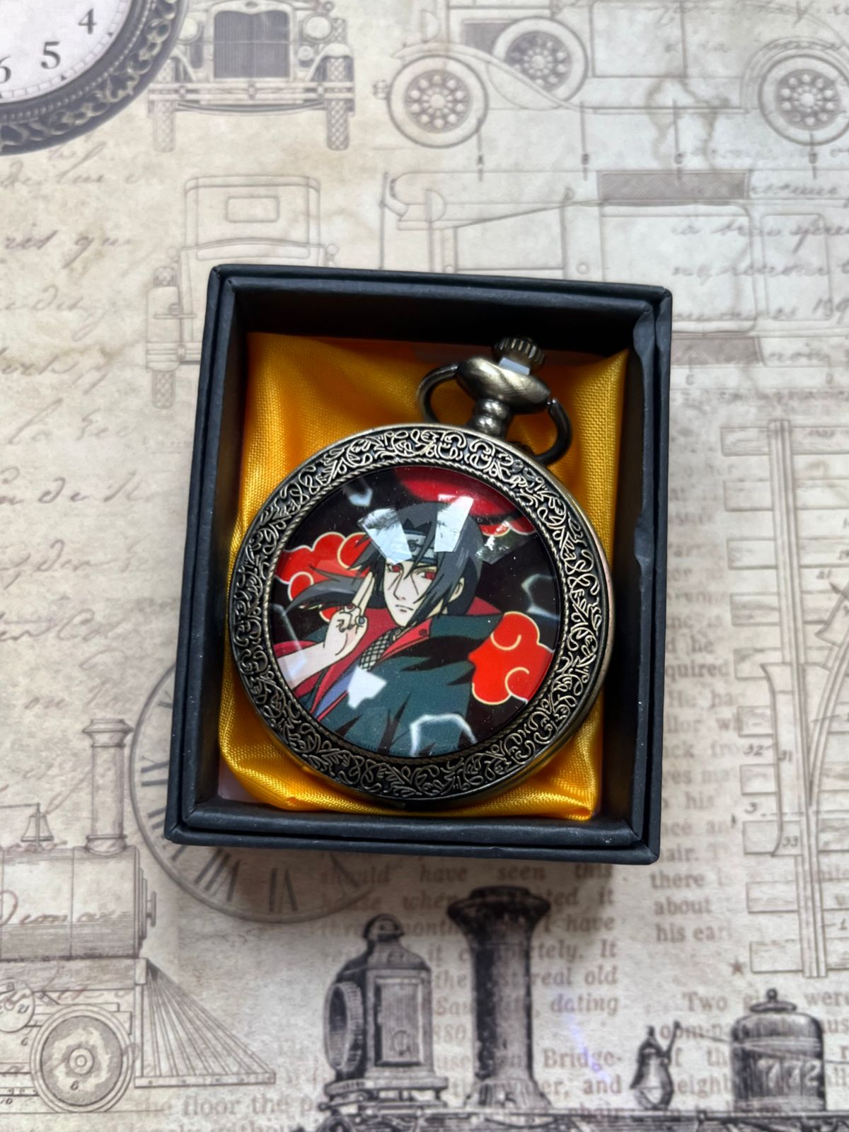 Itachi - Naruto Anime Pocket Watch