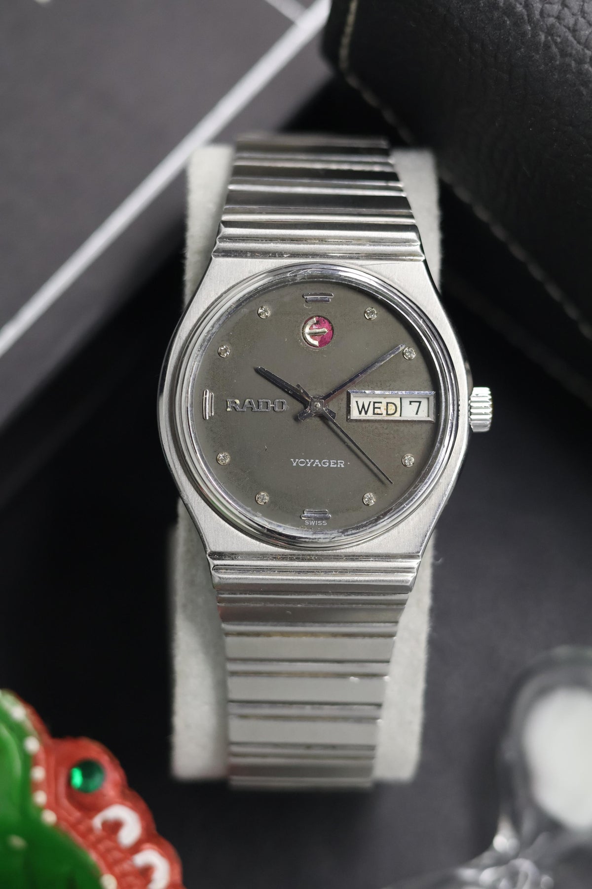 (Super Rare) RADO VOYAGER Grey Dial - Swiss Vintage Watch (Pre Owned) - SE870