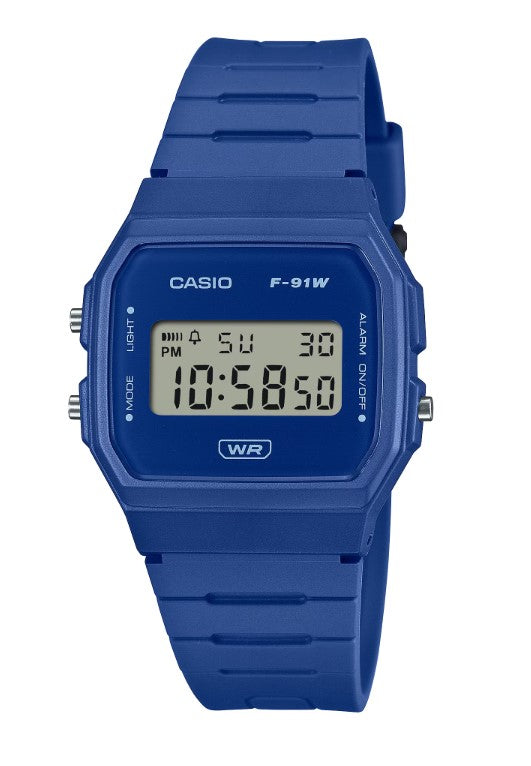 CASIO F-91WB-2A1 - D371 - Blue