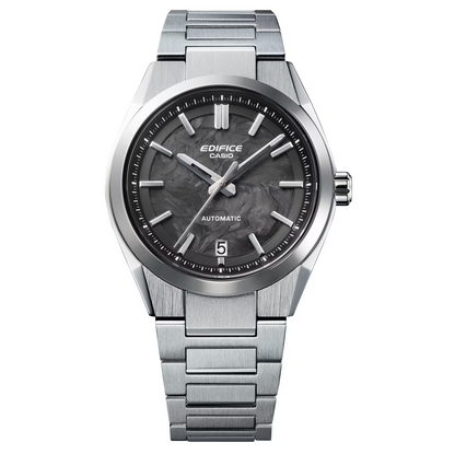 CASIO EDIFICE AUTOMATIC - EFK-100CD-1A - BLACK FORGED CARBON DIAL - ED669